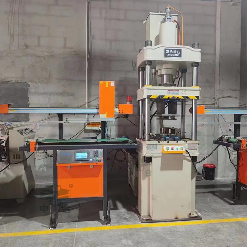 100噸廚具配件成型液壓機生產線.jpg